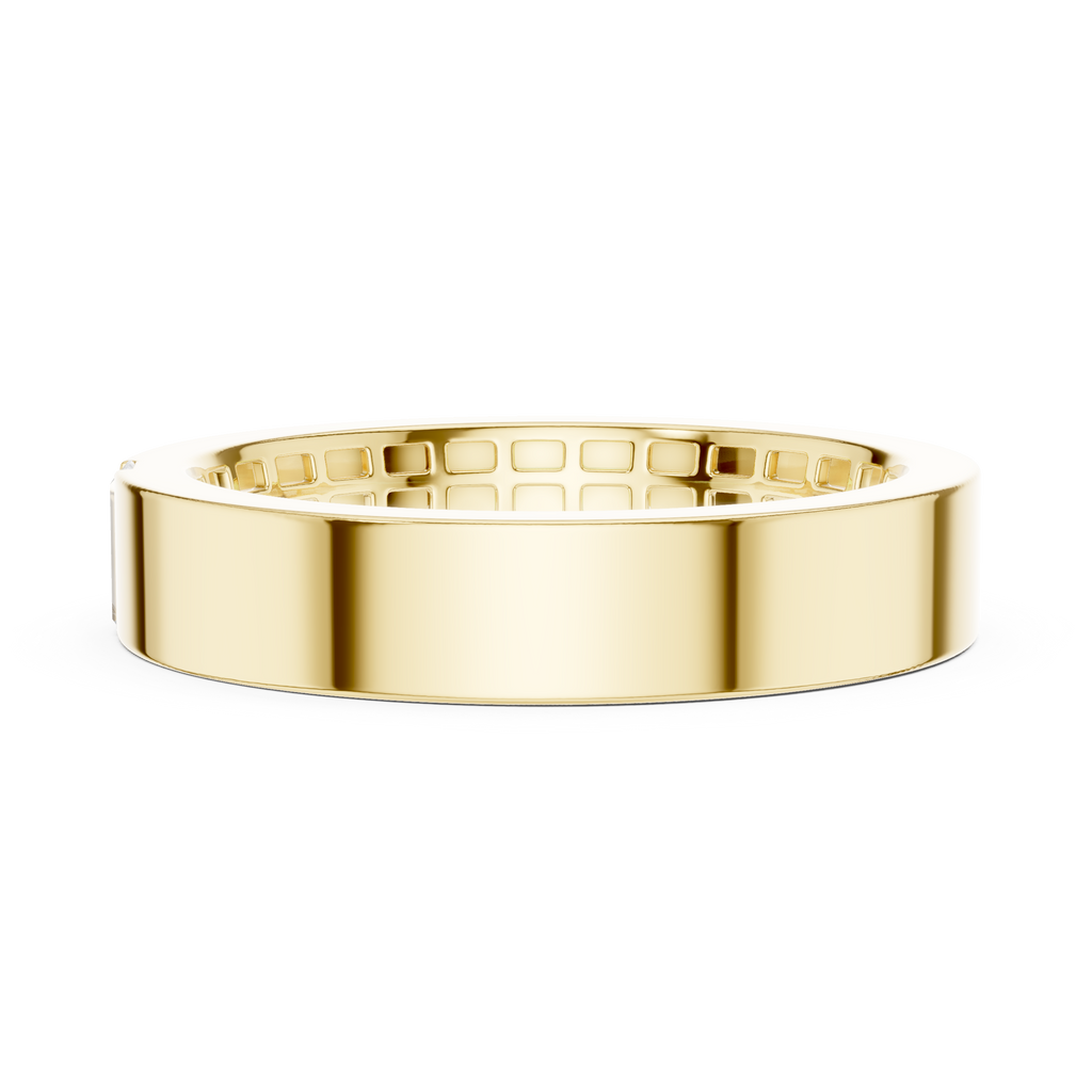 Baguette cut Diamond Mens Band