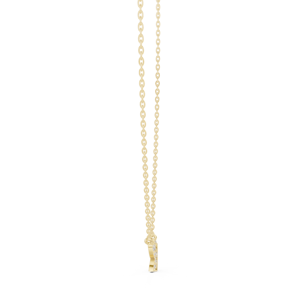 Unique Butterfly Style Diamond Pendant - Fine Jewelry