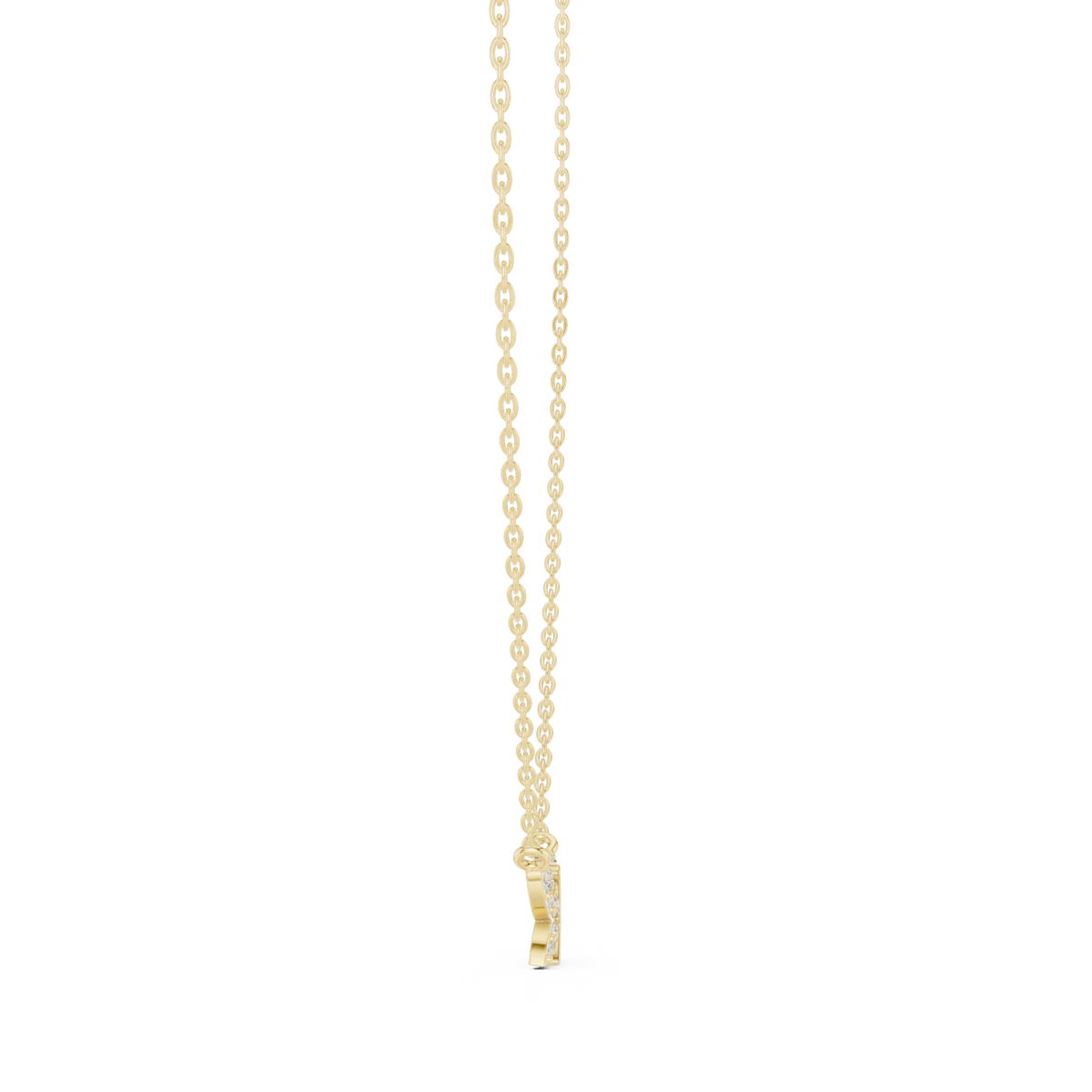 Unique Butterfly Style Diamond Pendant - Fine Jewelry